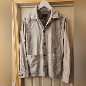 Woman's Gray Stripe Blazer